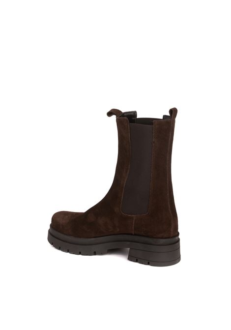 Brown h77ankle boot NUOVA CUOIERIA | H77CAM-T.MORO